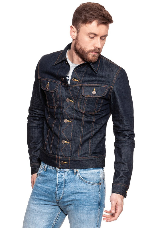 KURTKA JEANSOWA LEE RIDER JACKET SLIM BLUE DENIM L888ATPY