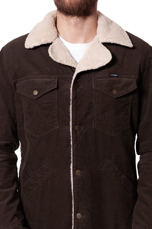 WRANGLER RANCH COAT CHOCOLATE BROWN W463UB322 112128914