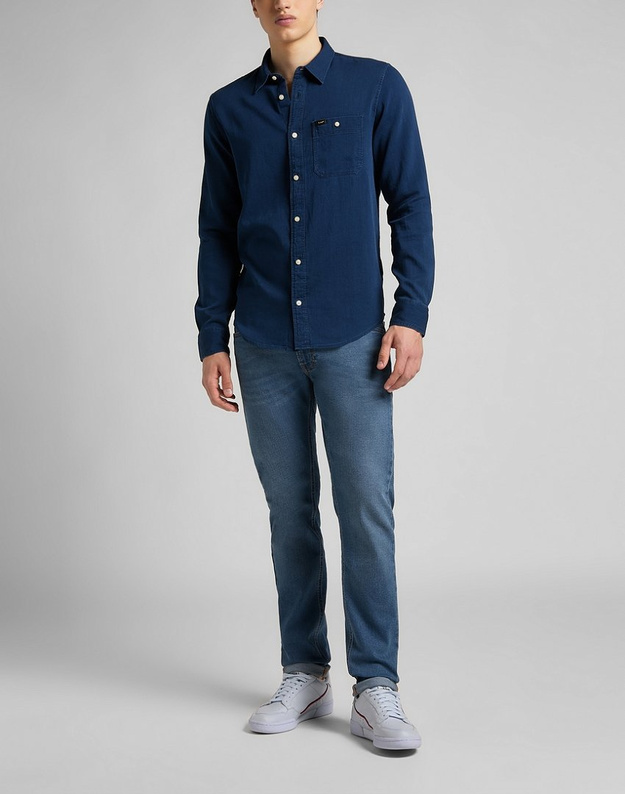 LEE DAREN ZIP FLY MĘSKIE SPODNIE JEANSOWE MID WORN L707SQXO 112145473