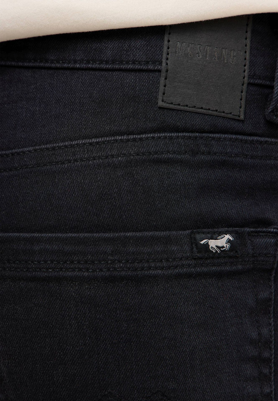 Damskie Spodnie Jeansowe Mustang Style Shelby Skinny Denim Black 1016905 4000 841