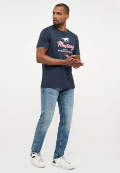 MUSTANG OREGON TAPERED MĘSKIE SPODNIE JEANSOWE JEANSY DENIM BLUE 1012939 5000 313