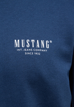 MĘSKA BLUZA MUSTANG LOGO Clio Dress Blues 1014784 5334