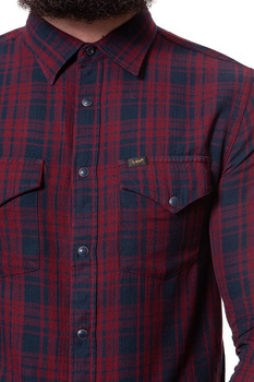 LEE WESTERN SHIRT TAWNY PORT L644CUDE