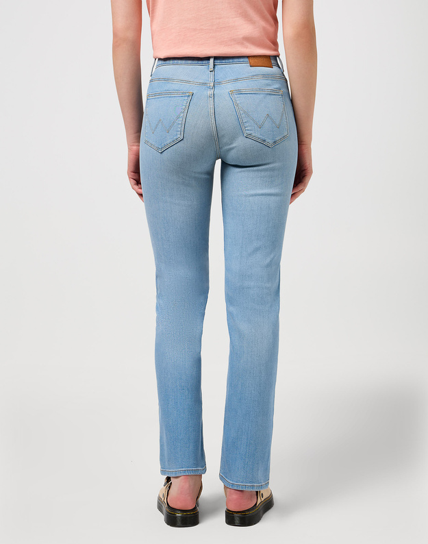 DAMSKIE SPODNIE WRANGLER STRAIGHT LOVE LETTERS 112350946