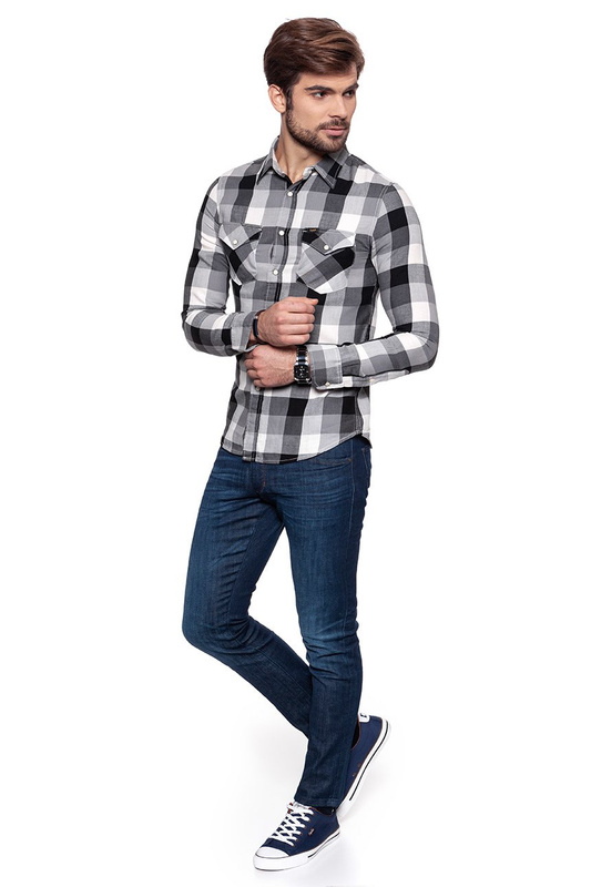 LEE WESTERN SHIRT BLACK L644NO01