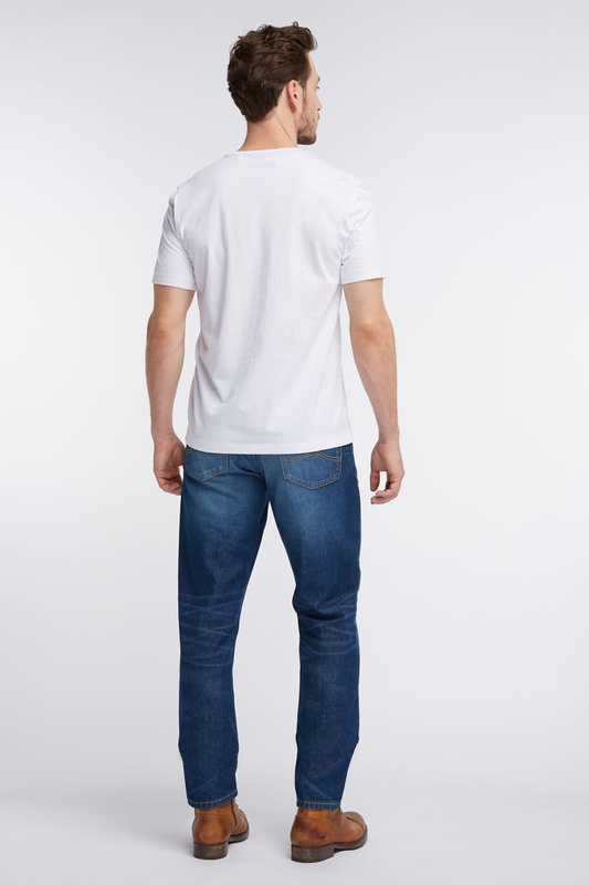MUSTANG T SHIRT WORDING TEE GENERAL WHITE 1006388 2045 