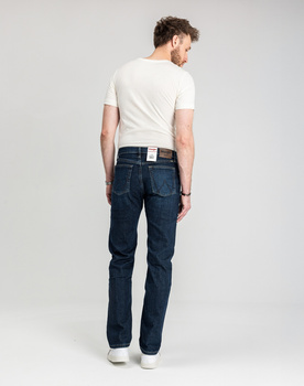 Męskie Spodnie Jeansowe Wrangler Regular Fit Blackened Indigo 112352956