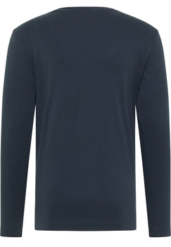 MUSTANG Style Anton B Basic MĘSKA KOSZULKA Z DŁUGIM RĘKAWEM Outer Space 1013533 5330