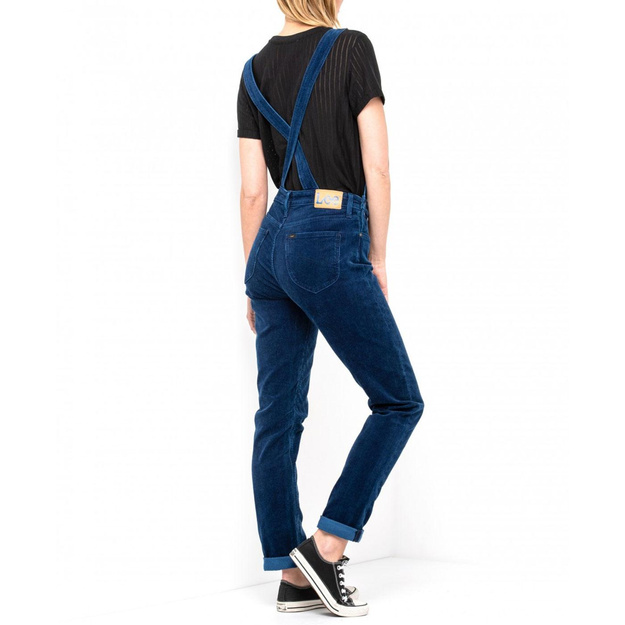 DAMSKIE OGRODNICZKI LEE SLIM BIB BLUE L39CFV53 112108372