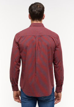 Męska Koszula MUSTANG Chester Gingham Check Orange Navy 1014765 12549