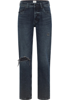 Męskie Spodnie Jeansowe Mustang Style Michigan Straight Denim Blue 1015518 5000 883