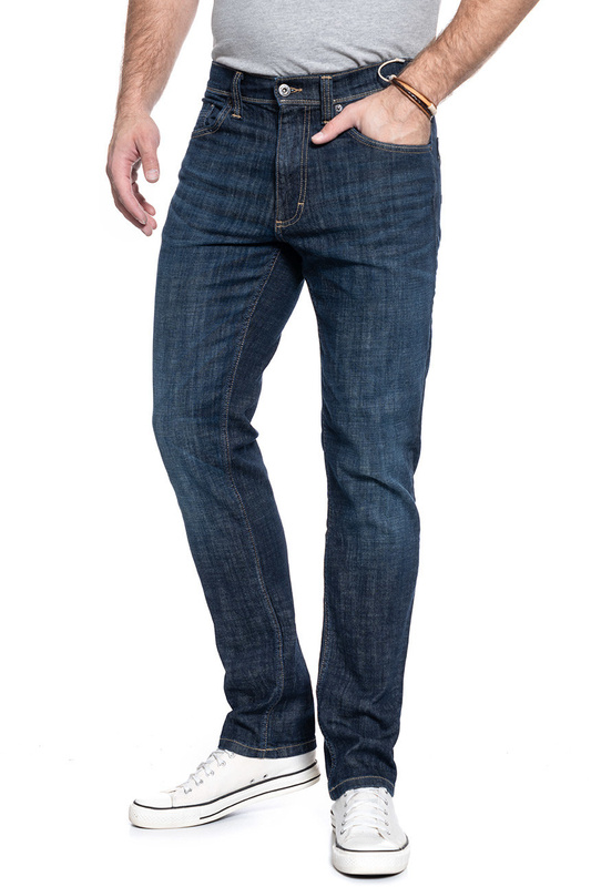 SPODNIE MĘSKIE MUSTANG WASHINGTON DENIM BLUE 1008353 5000 582