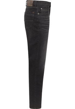 Męskie Spodnie Jeansowe Mustang Style Washington Straight Denim Black 1015884 4000 701