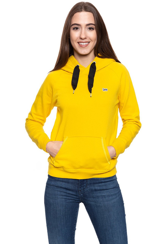 BLUZA LEE DAMSKA HOODY LEMON ZEST L36ATXMM 112107814