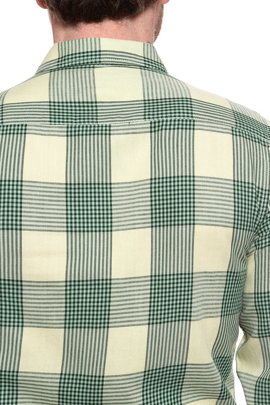 WRANGLER LS 1 PKT SHIRT ARTICHOKE GREEN W5F13OG14 112130112
