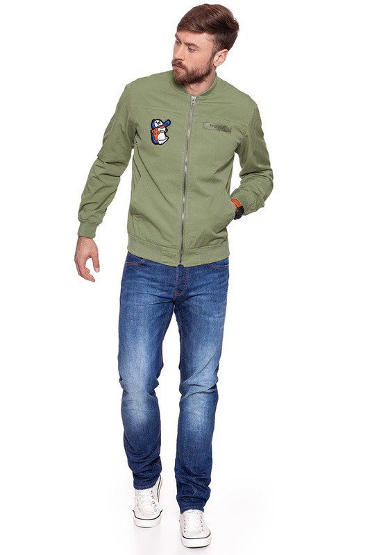 KURTKA WRANGLER JOHNY OLIVINE W4713VEFR 112128996