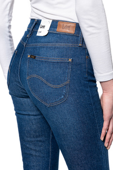 LEE ELLY DAMSKIE SPODNIE JEANSOWE DARK GARNER L305DJUV 112105980