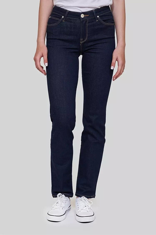LEE MARION STRAIGHT DAMSKIE SPODNIE JEANSOWE RINSE L301FRFH 112105808