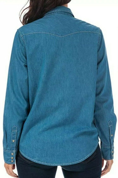 WRANGLER WESTERN SHIRT LIGHT DAMSKA KOSZULA JEANSOWA INDIGO W5245MM4E 112129385