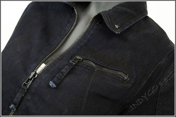 DAMSKA KURTKA JEANSOWA WRANGLER ADVANCED FLAT JACKET W440QC072      $    