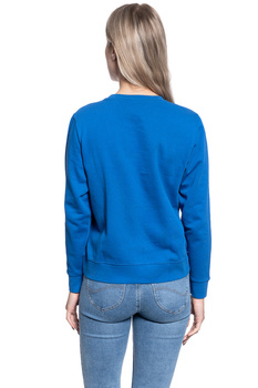 BLUZA DAMSKA WRANGLER CREW SWEAT BLUE W6Z1HYX05 112130857