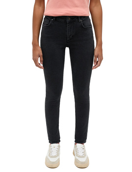 Damskie Spodnie Jeansowe Mustang Style Shelby Skinny Denim Black 1014341 4000 802