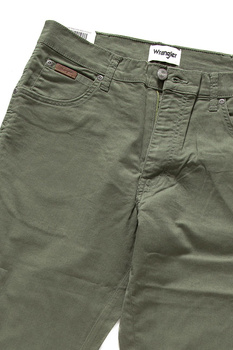 WRANGLER SPODNIE MĘSKIE TEXAS MOSS GREEN W121S4330 112126193