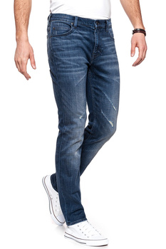 LEE RIDER BLUE DESTROYED L701LGJVA