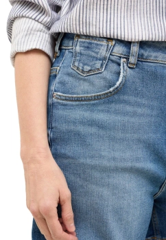 Damskie Szorty Mustang Style Charlotte Shorts Denim Blue 1016557 5000 521