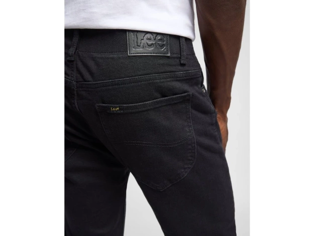 MESKIE SPODNIE LEE SLIM FIT MVP BLACK 112324636