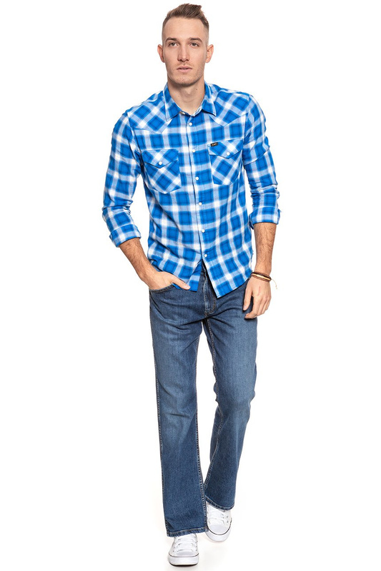 WRANGLER SPODNIE MĘSKIE JACKSVILLE GREEN HAZE W15B21219 112126767