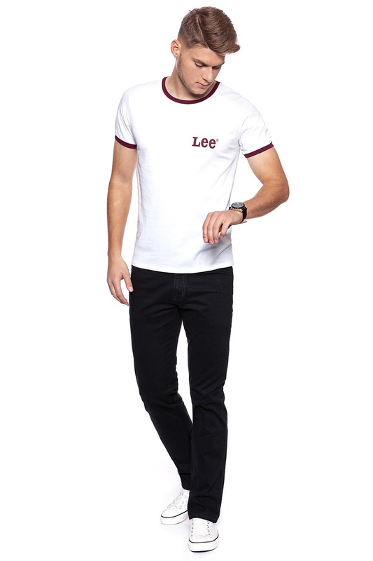 LEE T SHIRT RINGER TEE SS WHITE L65NAI12