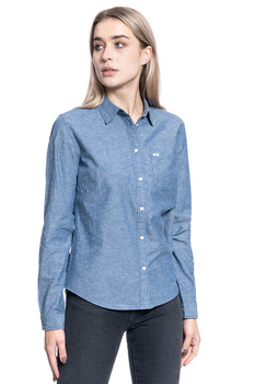 KOSZULA DAMSKA LEE REGURAL SHIRT WASHED BLUE L46AHWLR 112110735