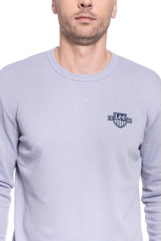 BLUZA MĘSKA LEE SEASONAL LOGO SWS LAVENDER DUSK REGULAR FIT L81ASPOA 112121667