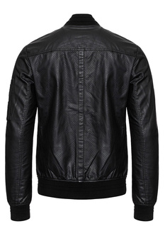 WRANGLER PERFORATED BOMBER BLACK W4645Z601