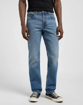 MESKIE SPODNIE  LEE BROOKLYN STRAIGHT TRUE 112371078