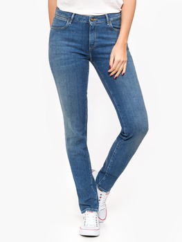 WRANGLER SLIM DAMSKIE SPODNIE JEANSOWE JEANS MOUNTIAN ROCK W28LGR22Q 112128392