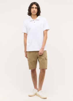 MĘSKIE SPODNIE MATERIAŁOWE MUSTANG Chicago Shorts Z Lemon Pepper 1015720 3375
