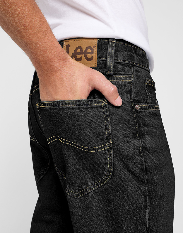 MESKIE SPODNIE  LEE WEST DEEP BLACK 112373323