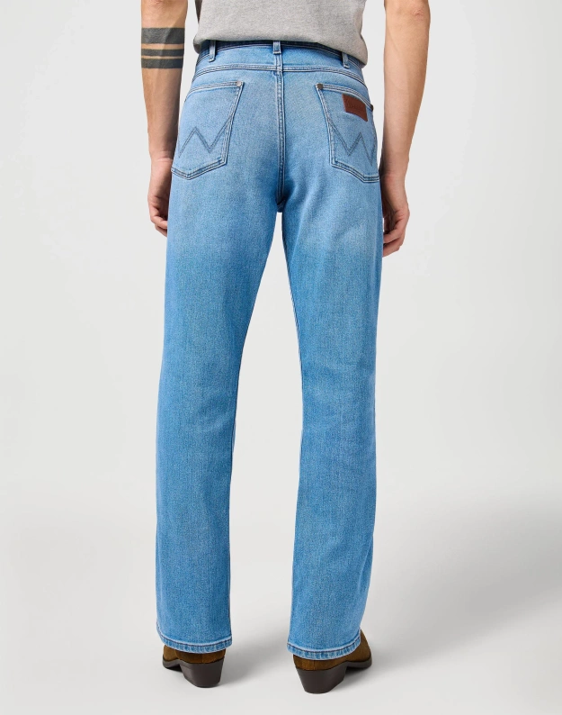 MESKIE SPODNIE WRANGLER HORIZON BOHEMIAN BLUE 112362431