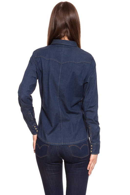 WRANGLER SLIM WESTERN DARK INDIGO W51473V1E