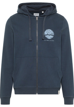 Męska Bluza Rozpinana Mustang Style Brian Hooded CD Outer Space 1013504 5330