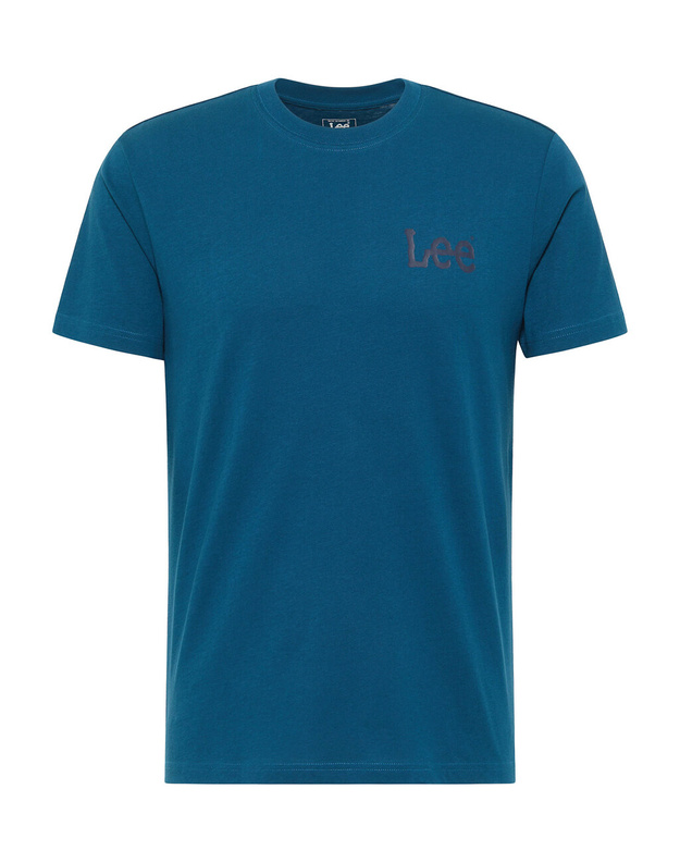 LEE MEDIUM WOBBLY TEE MĘSKA KOSZULKA T-SHIRT ROYAL TEA 112341712 LL04045025