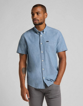 KOSZULA MĘSKA LEE BUTTON DOWN SS PISCINE L886QMQE 112123699