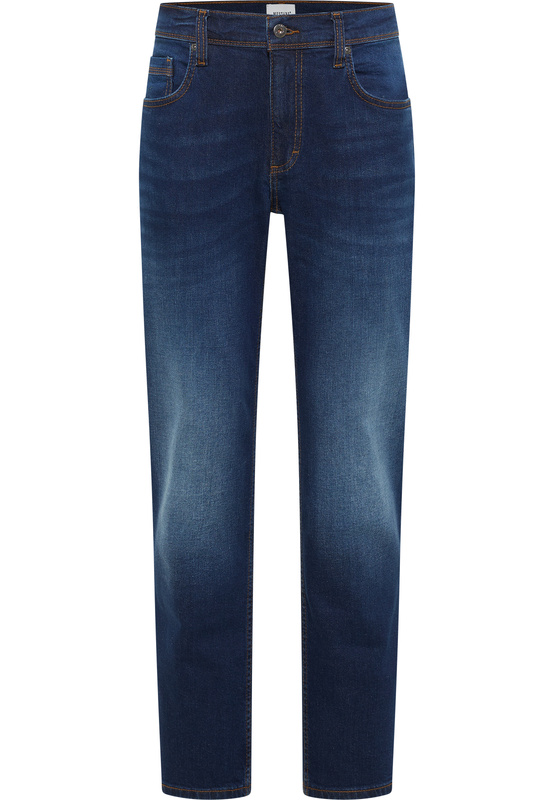 Męskie Spodnie Jeansowe Mustang Style Washington Straight Denim Blue 1016335 5000 802