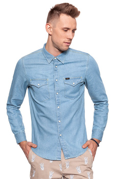 LEE LEE WESTERN SHIRT DELFT BLUE L644MGCO