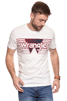 WRANGLER T SHIRT SS GRAPHIC TEE OFFWHITE W7C56FQ02 112131730