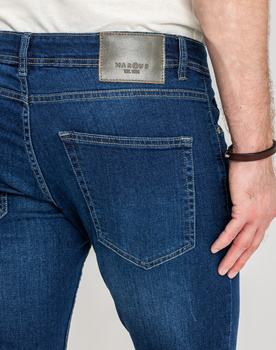 Męskie Spodnie Jeansowe Marcus Felix 2160 Jeans Nevada Blue 14-200243