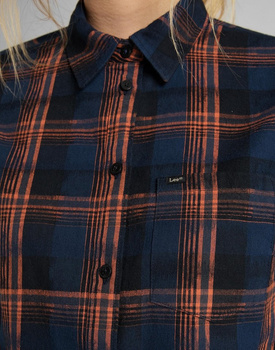 LEE ESSENTIAL REGULAR SHIRT DAMSKA KOSZULA WASHED BLUE L46AGULR 112110717