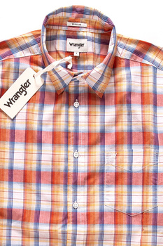 WRANGLER SS 1 PKT SHIRT POMPE W5860OR1C 112129524